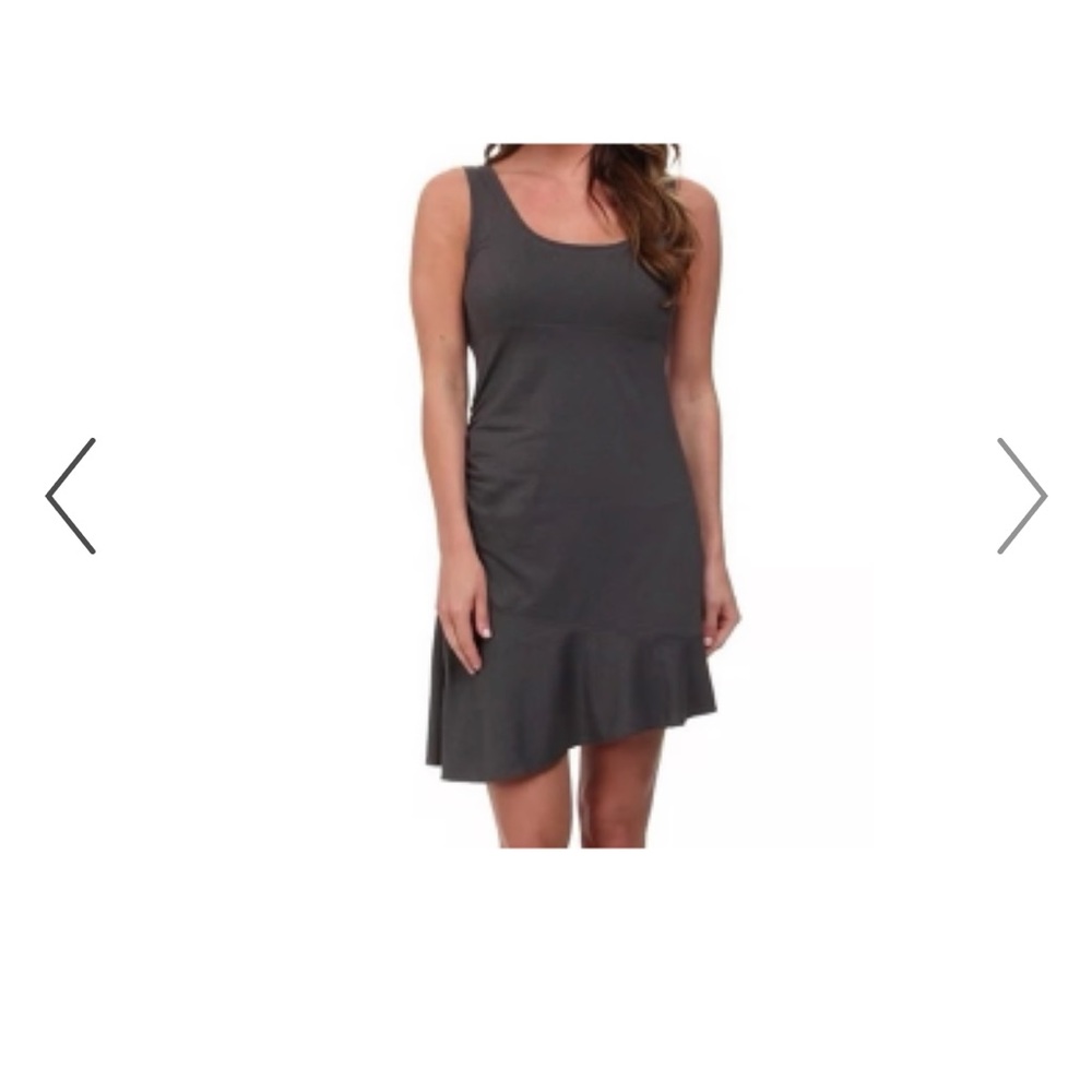 Lole Women’s Grey Asymmetrical Tennis Athletic Dress Size M
